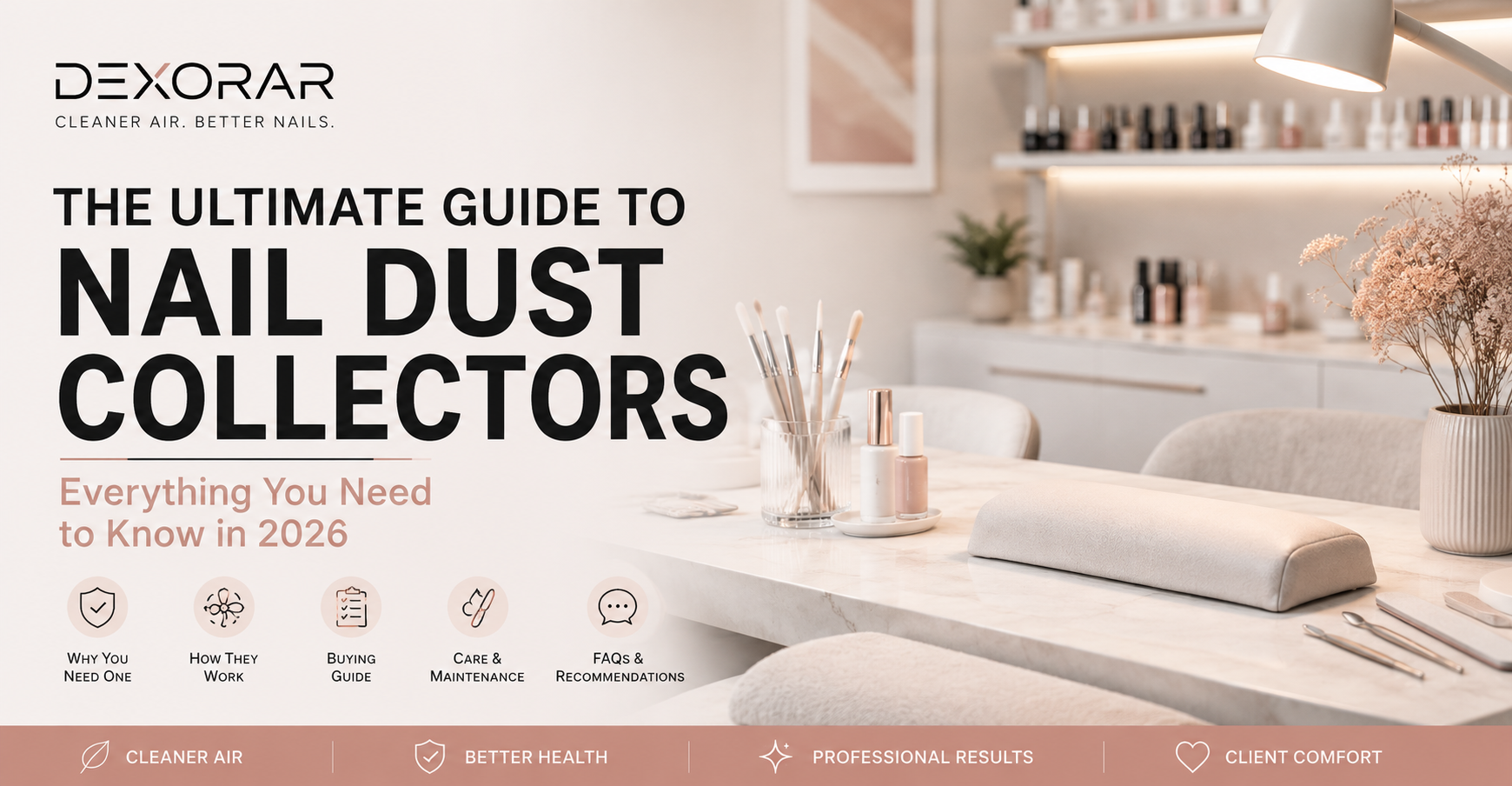 The Ultimate Guide to Nail Dust Collectors: Everything You Need to Know in 2026