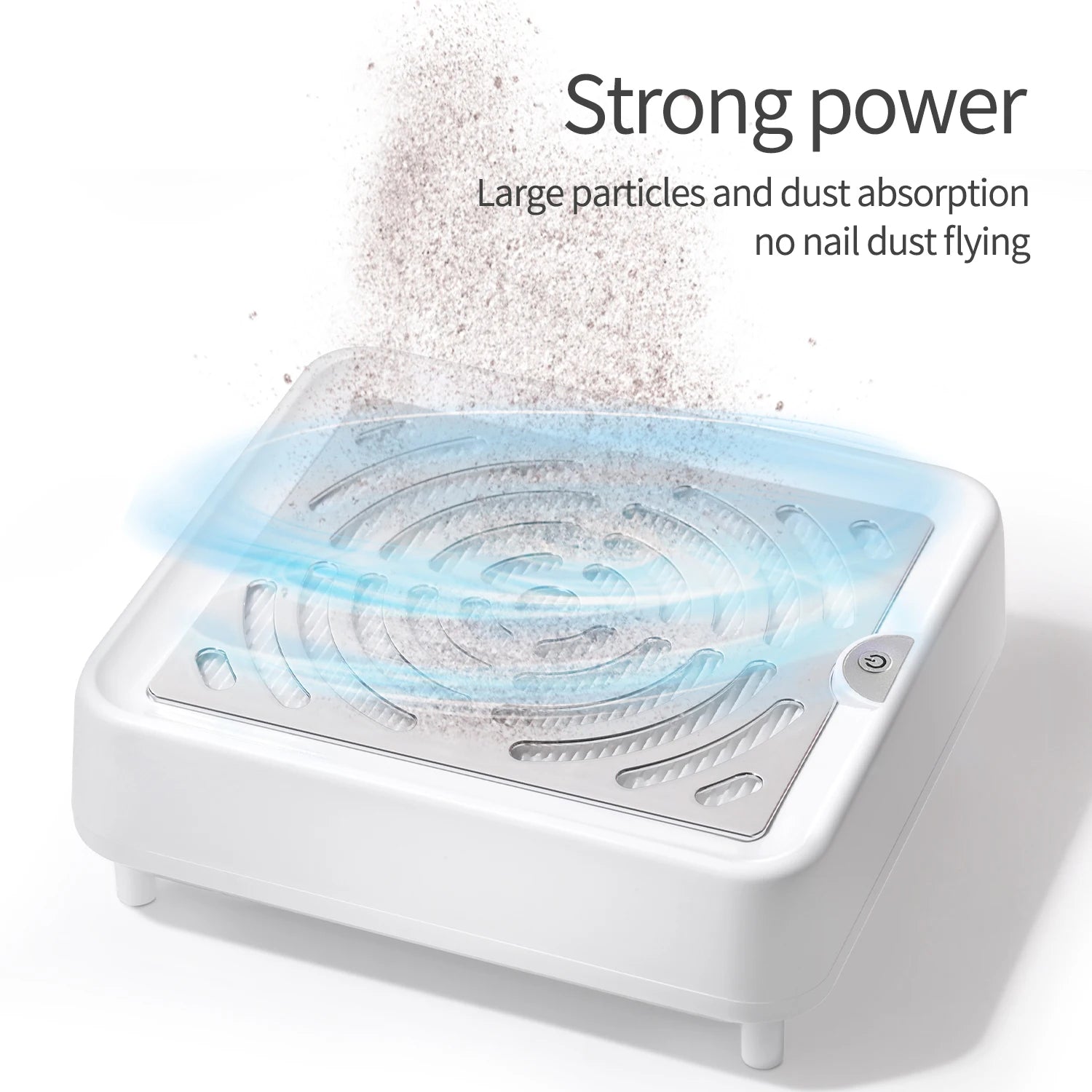Air Mini 40W Brushless Nail Dust Collector - Quiet, Portable for Salon & Home