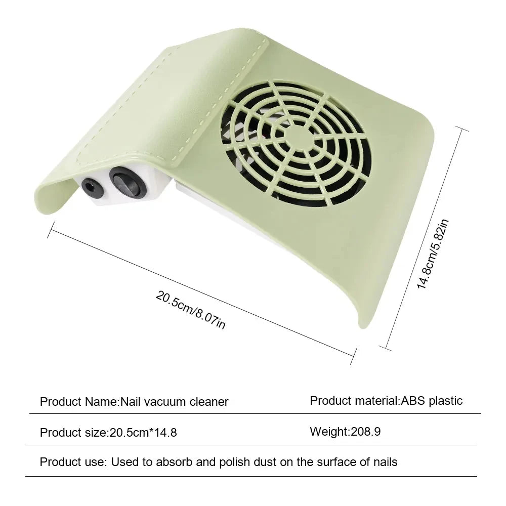 Air Mini Nail Dust Collector - Compact, Quiet & Perfect for Home Nail Studios